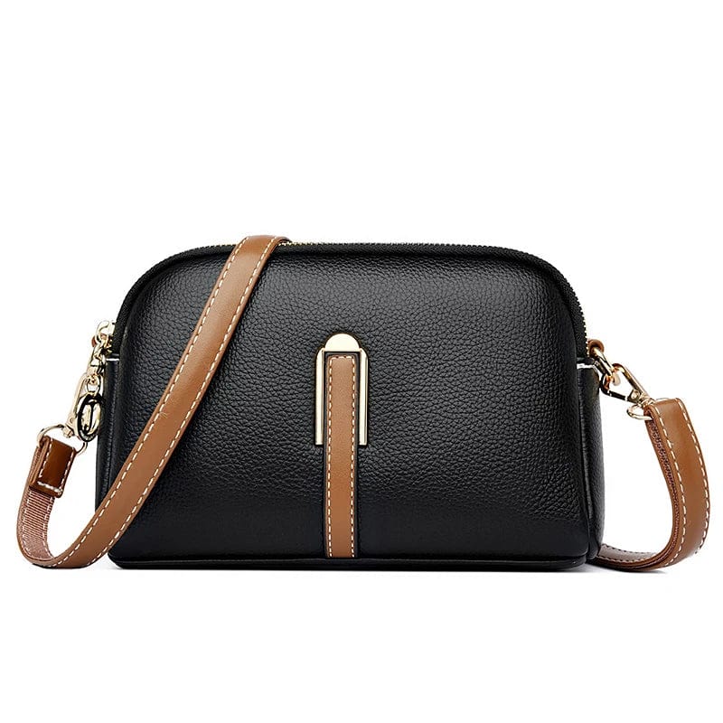 Sac a Main Femme Luxe | La Casa du Cuir Noir / Cuir Vegan Sac Cuir Femme