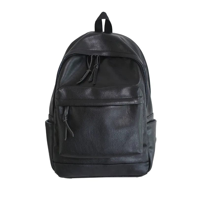 Sac à Dos Ordinateur Femme Arielle | La Casa du Cuir Noir / Cuir Vegan / Unisex sac à dos ordinateur