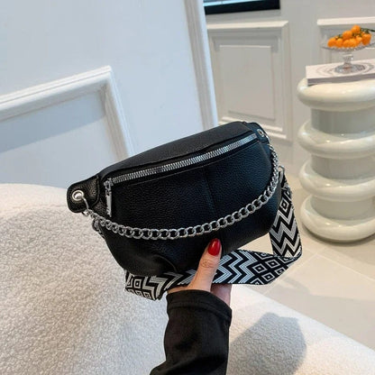 Sac Banane Orange Cuir | La Casa du Cuir Noir / Cuir Souple Sacs banane