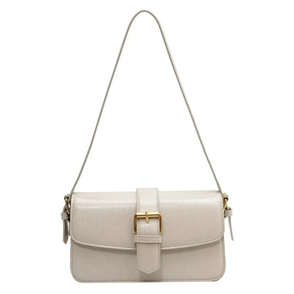 Sac Besace Femme Cuir | La Casa du Cuir Blanc / Cuir PU / 23x13x5cm Sac Cuir Femme