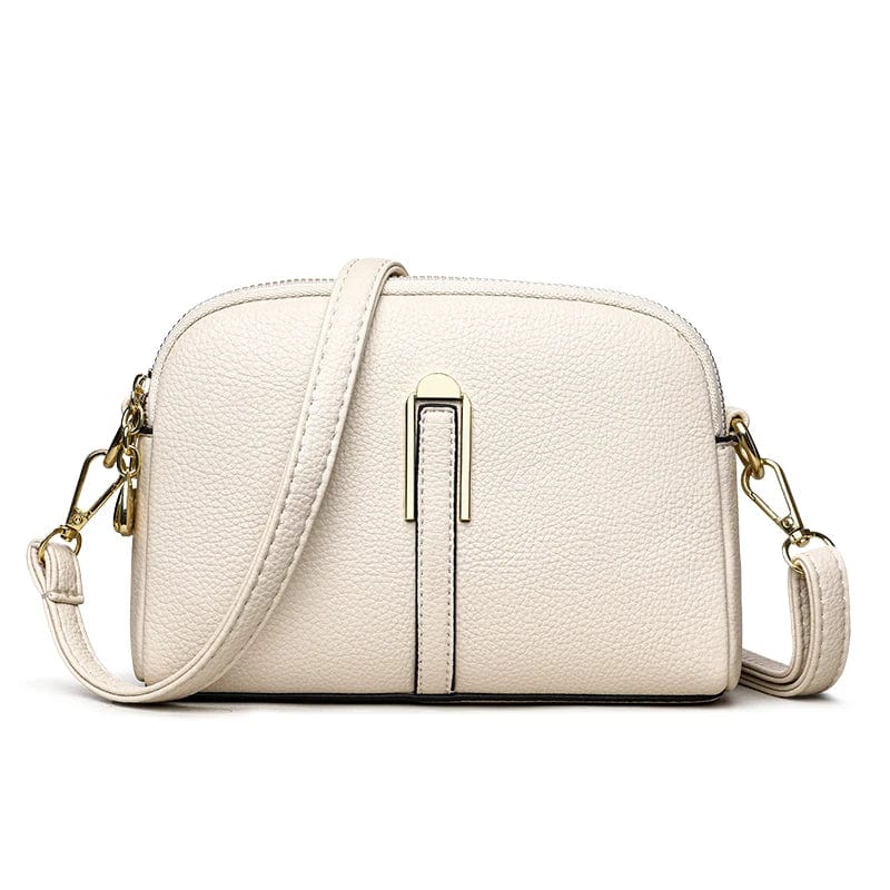 Sac à Main Femme à Bandoulière | La Casa du Cuir Blanc / Cuir Vegan Sac Cuir Femme