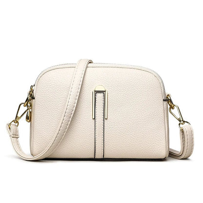 Sac à Main Femme à Bandoulière | La Casa du Cuir Blanc / Cuir Vegan Sac Cuir Femme
