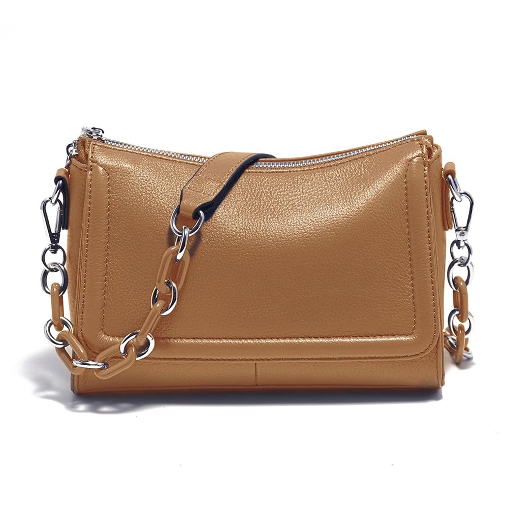 Sac à Main Femme Bandoulière Sarah | La Casa du Cuir Marron / Cuir