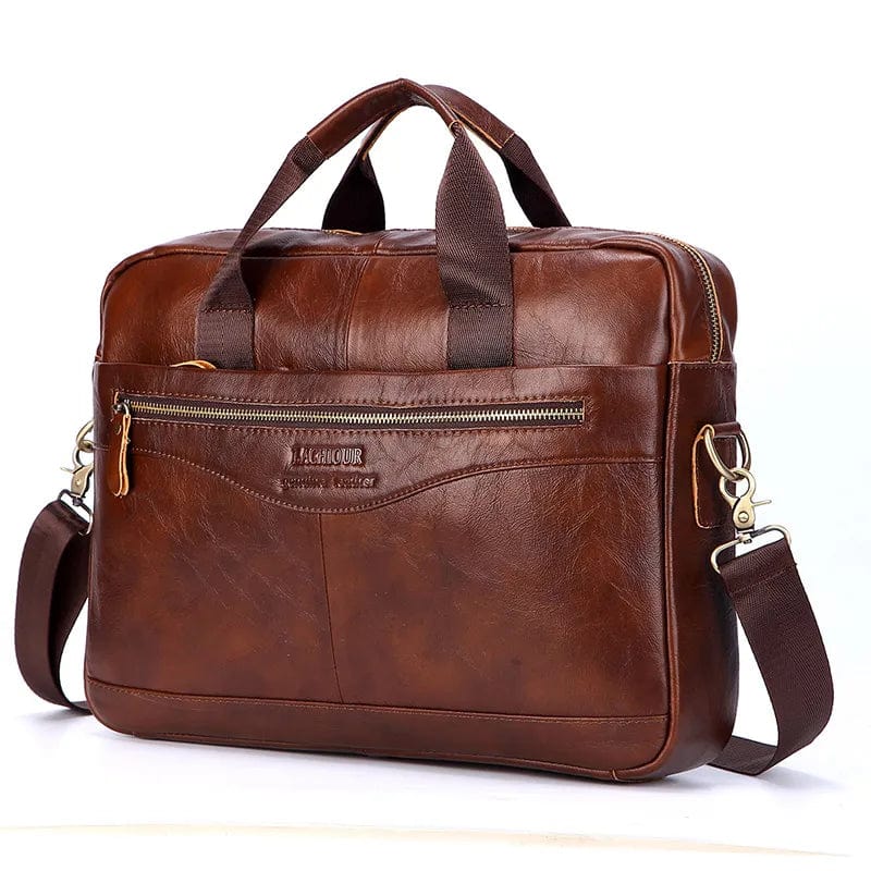 Sac Ordinateur Homme Cuir Arturo | La Casa du Cuir Marron / Cuir Sac Ordinateur