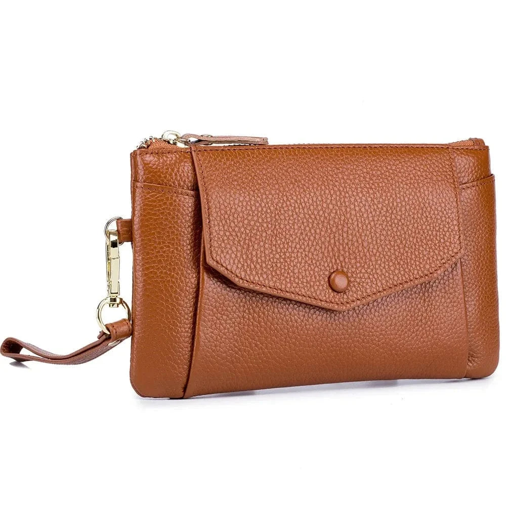 Grand Portefeuille Femme｜La Casa Du Cuir Marron / Cuir