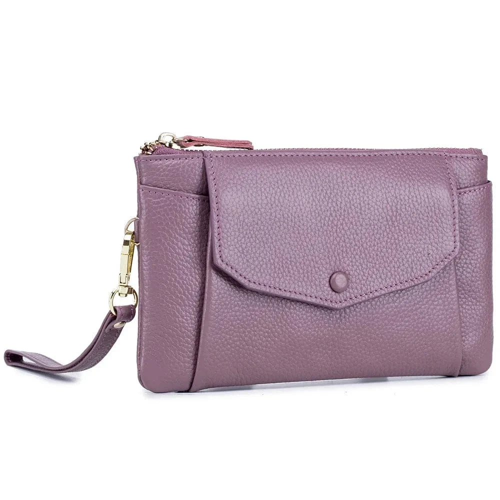 Grand Portefeuille Femme｜La Casa Du Cuir Violet / Cuir