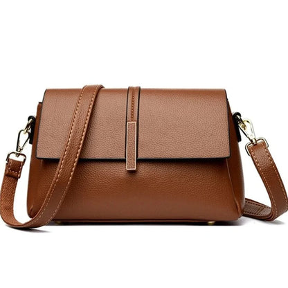 Sac Besace Femme Alice | La Casa du Cuir Marron / Cuir PU Sac Cuir Femme
