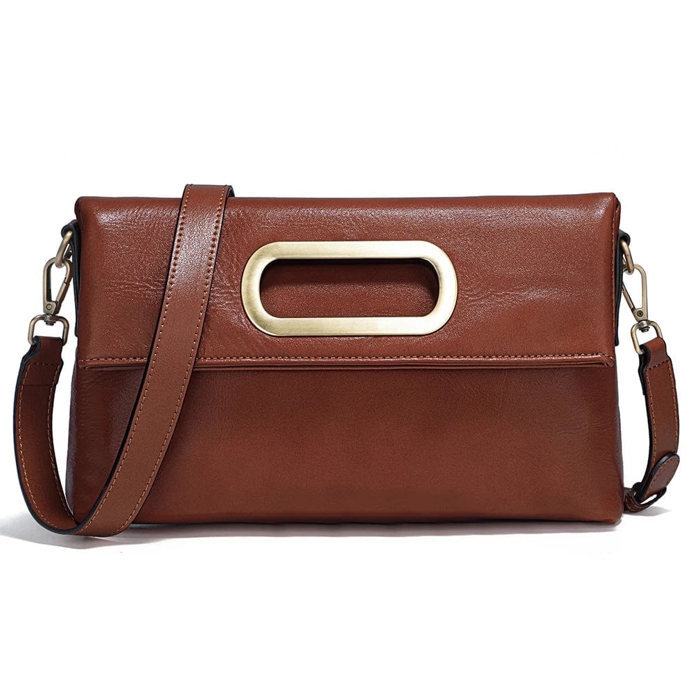 Sac à Main Tendance Femme Gabrielle | La Casa du Cuir Marron / Cuir Sac bandoulière