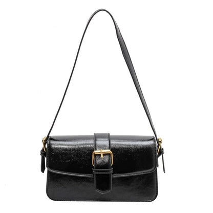 Sac Besace Femme Cuir | La Casa du Cuir Noir / Cuir PU / 23x13x5cm Sac Cuir Femme