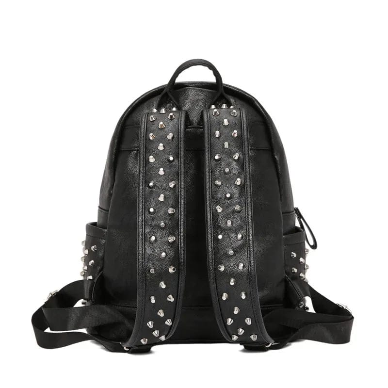 Sac à Dos Ordinateur Femme Alexandra | La Casa du Cuir Noir / Cuir Vegan sac à dos ordinateur