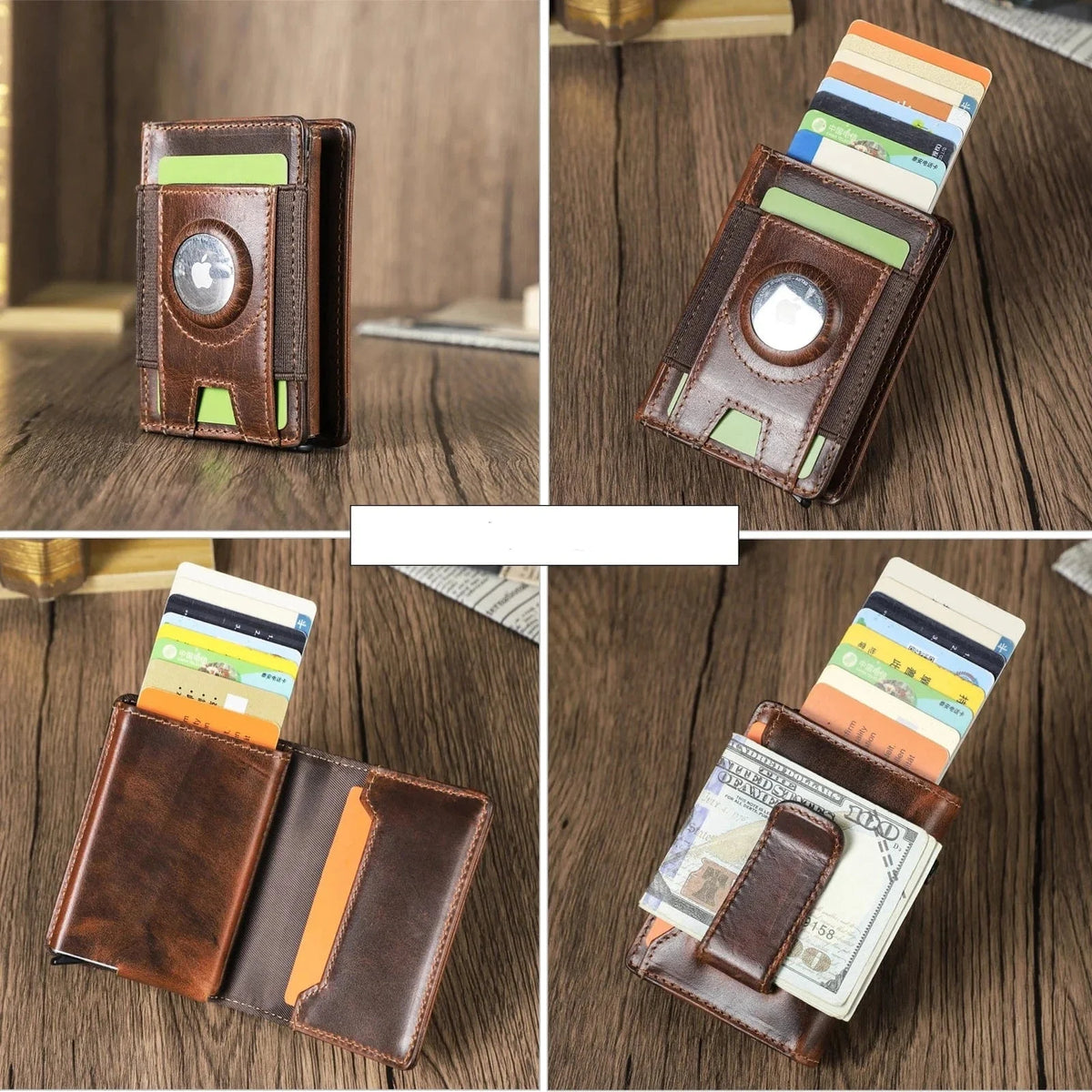 Porte Carte Bancaire cuir Homme｜La Casa Du Cuir Café