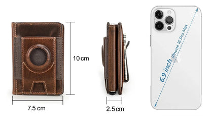 Porte Carte Bancaire cuir Homme｜La Casa Du Cuir Café