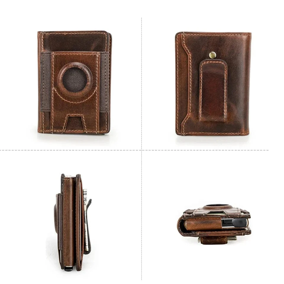 Porte Carte Bancaire cuir Homme｜La Casa Du Cuir Café
