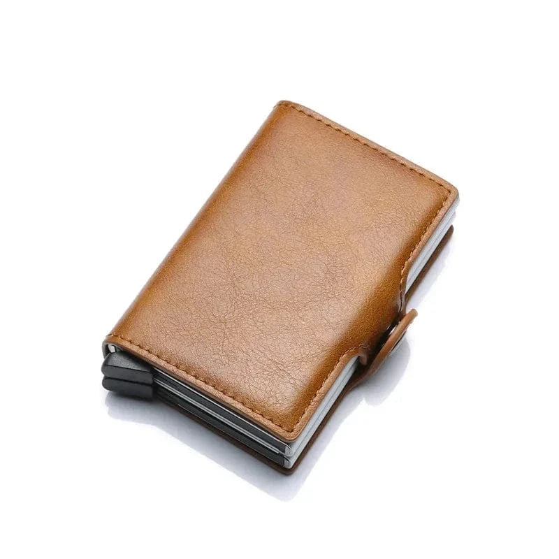 Porte Carte en Cuir Homme｜La Casa Du Cuir Marron