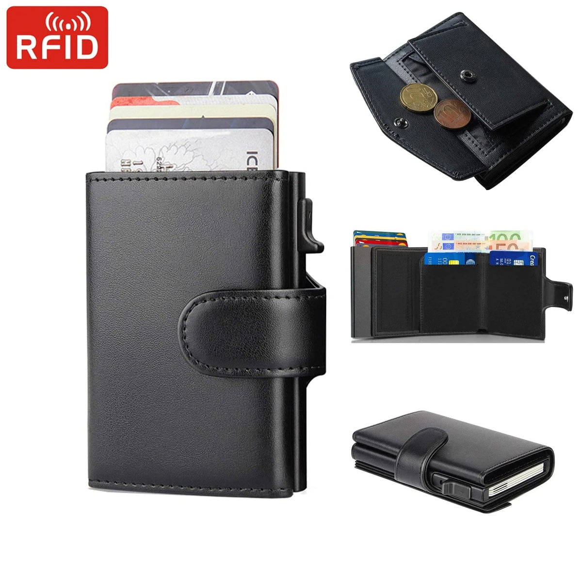 Porte Carte Homme Cuir｜La Casa Du Cuir Noir