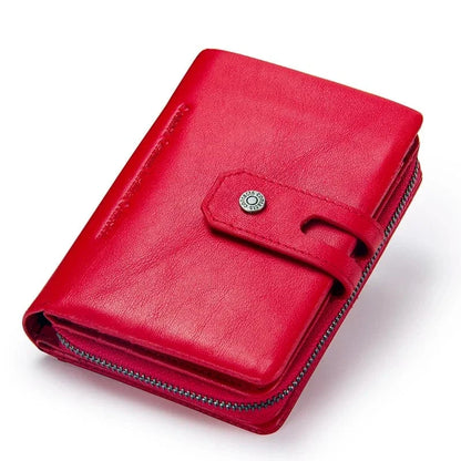 Porte Carte Monnaie Femme｜La Casa Du Cuir Rouge