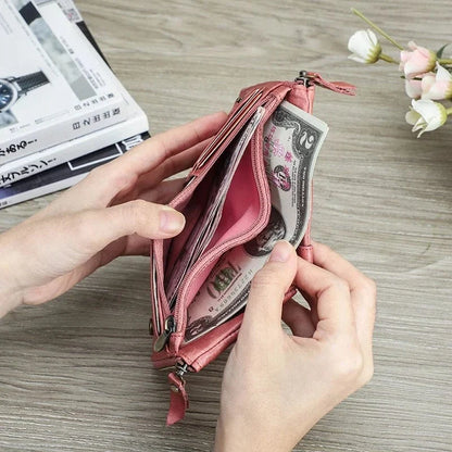 Porte Monnaie Porte Carte Cuir Femme｜La Casa Du Cuir