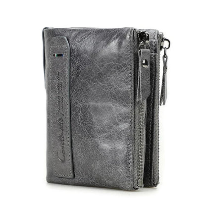 Porte Monnaie Porte Carte Cuir Femme｜La Casa Du Cuir Gris