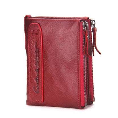 Porte Monnaie Porte Carte Cuir Femme｜La Casa Du Cuir Rouge