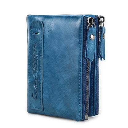 Porte Monnaie Porte Carte Cuir Femme｜La Casa Du Cuir Bleu