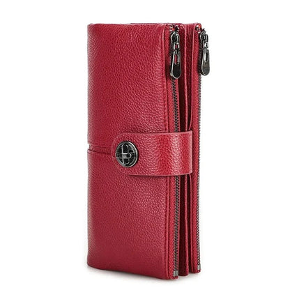 Porte Carte en Cuir Femme｜La Casa Du Cuir Rouge