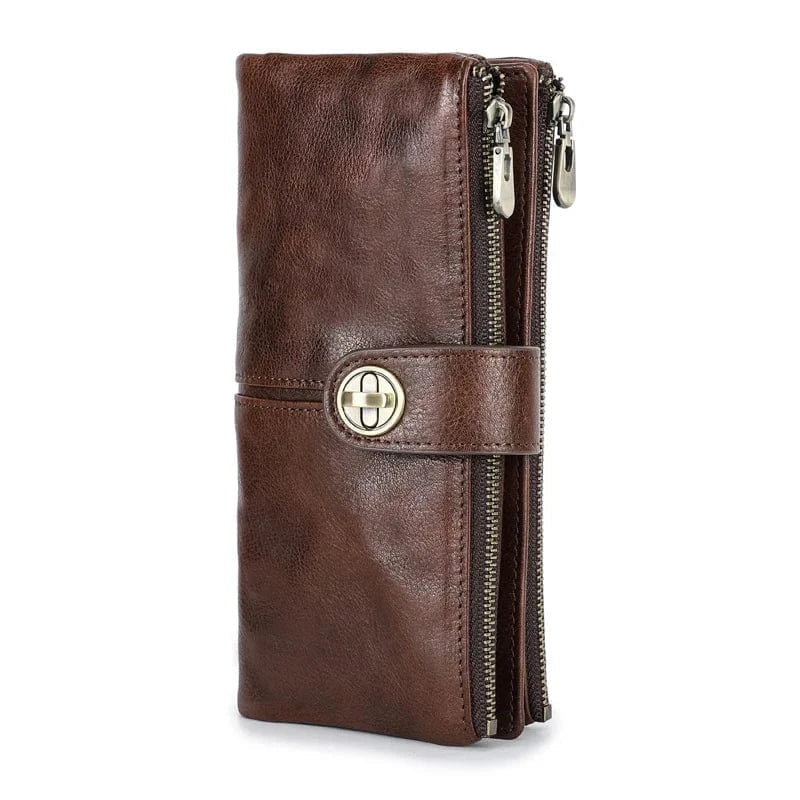 Porte Carte en Cuir Femme｜La Casa Du Cuir Café