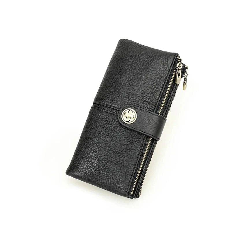Porte Carte en Cuir Femme｜La Casa Du Cuir Noir