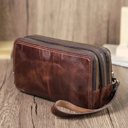 Portefeuille 3 Volets Homme Cuir