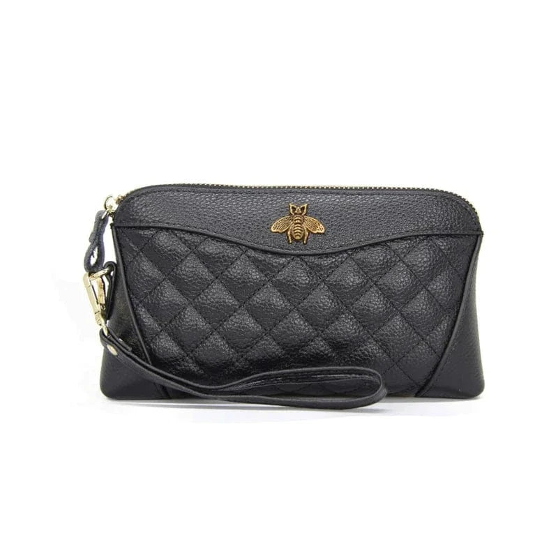 Portefeuille Compagnon pour Femme｜La Casa Du Cuir Noir / Cuir