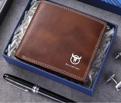 Portefeuille Cuir Homme｜La Casa Du Cuir Café / Cuir
