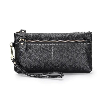Portefeuille Cuir Souple Femme｜La Casa Du Cuir Noir / Cuir