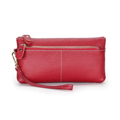 Portefeuille Cuir Souple Femme｜La Casa Du Cuir Rouge / Cuir