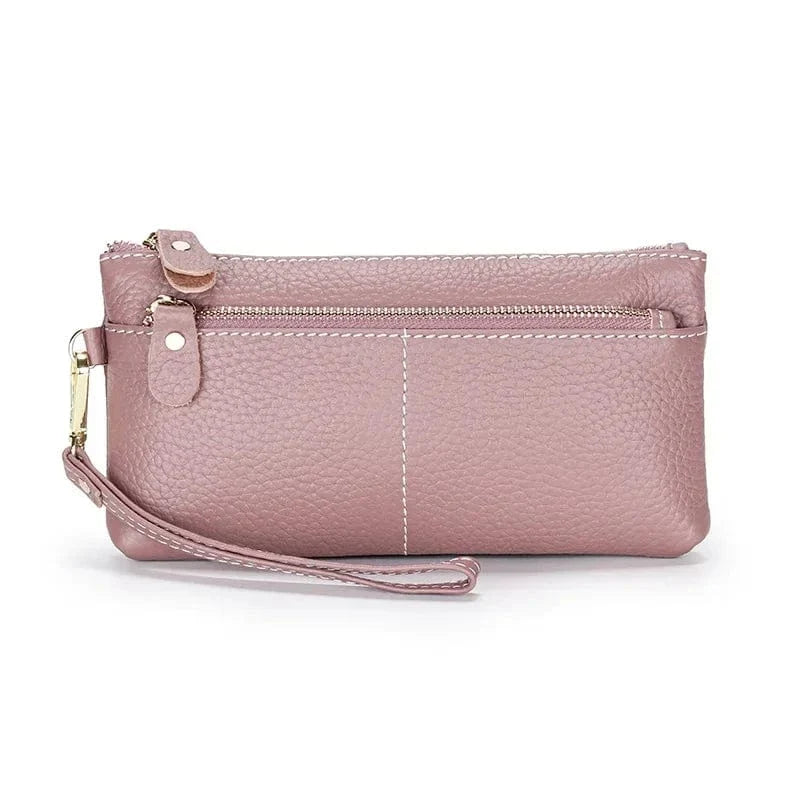 Portefeuille Cuir Souple Femme｜La Casa Du Cuir Rose / Cuir