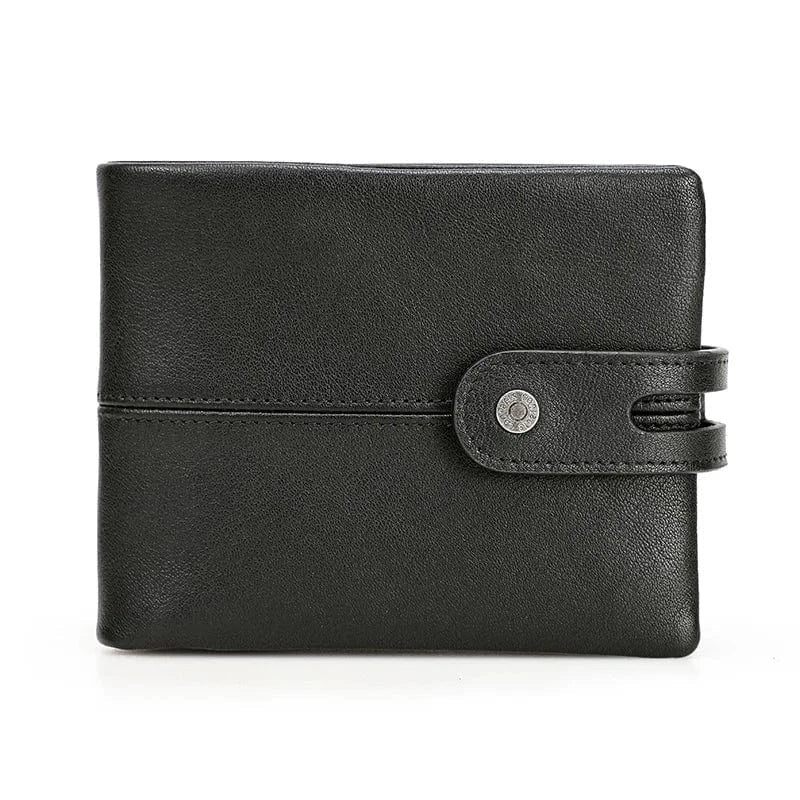 Portefeuille en Cuir｜La Casa Du Cuir Noir / Cuir