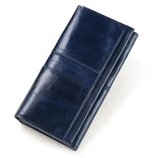 Portefeuille en Cuir Femme｜La Casa Du Cuir Bleu / Cuir