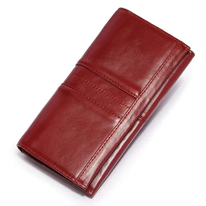 Portefeuille en Cuir Femme｜La Casa Du Cuir Rouge / Cuir