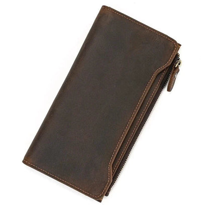 Portefeuille en Cuir Homme｜La Casa Du Cuir Café / Cuir