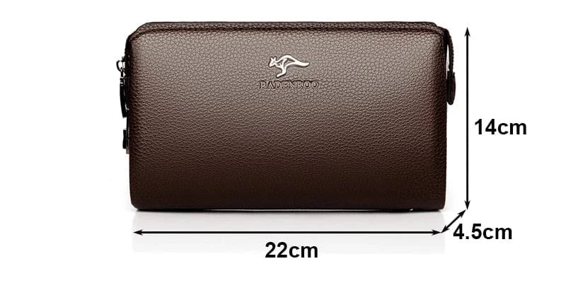Portefeuille en Cuir Noir pour Homme｜La Casa Du Cuir