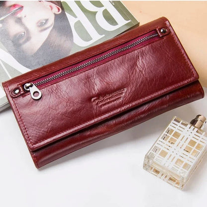 Portefeuille Femme en cuir｜La Casa Du Cuir