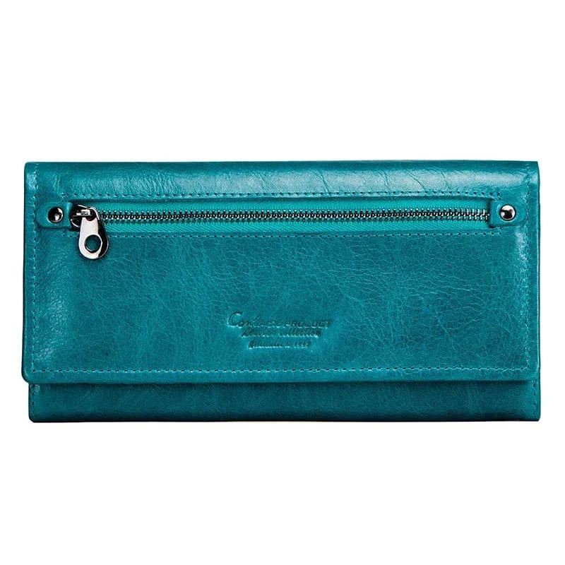 Portefeuille Femme en cuir｜La Casa Du Cuir Bleu / Cuir
