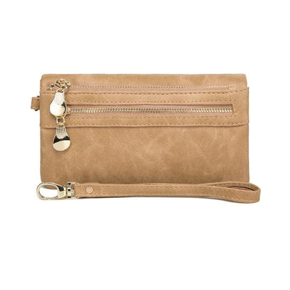 Portefeuille Femme pas Cher｜La Casa Du Cuir Beige / Cuir (PU)