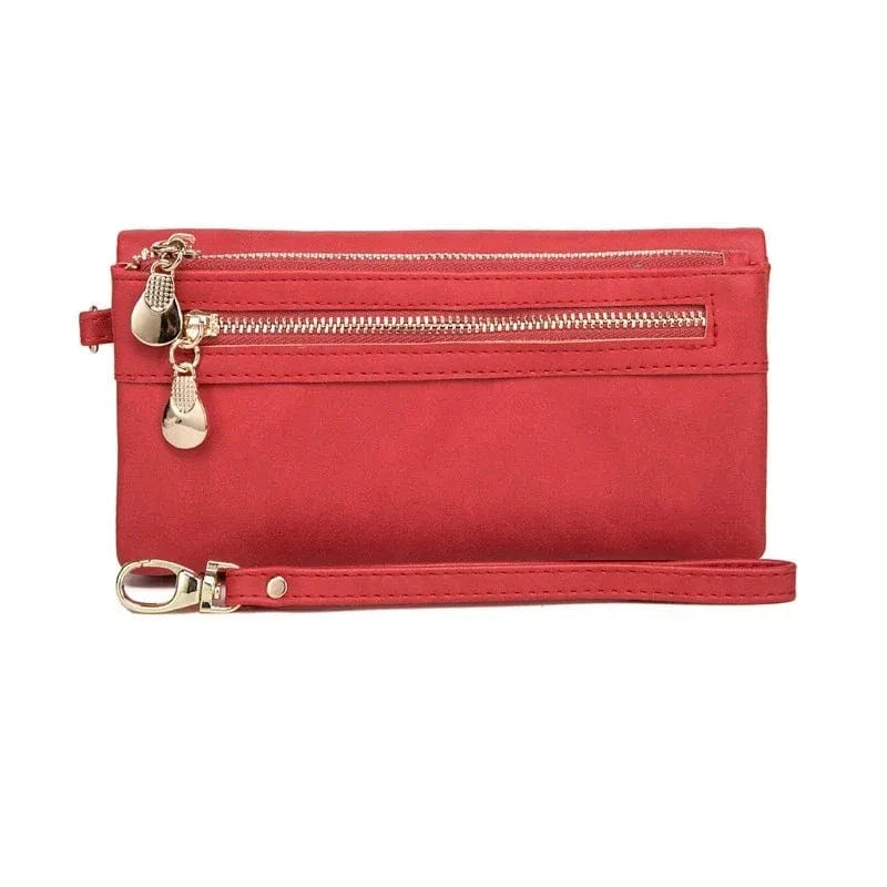 Portefeuille Femme pas Cher｜La Casa Du Cuir Rouge / Cuir (PU)