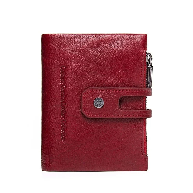 Portefeuille Femme Petit｜La Casa Du Cuir Rouge / Cuir