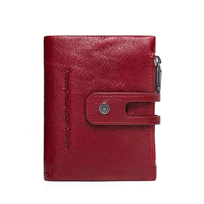 Portefeuille Femme Petit｜La Casa Du Cuir Rouge / Cuir