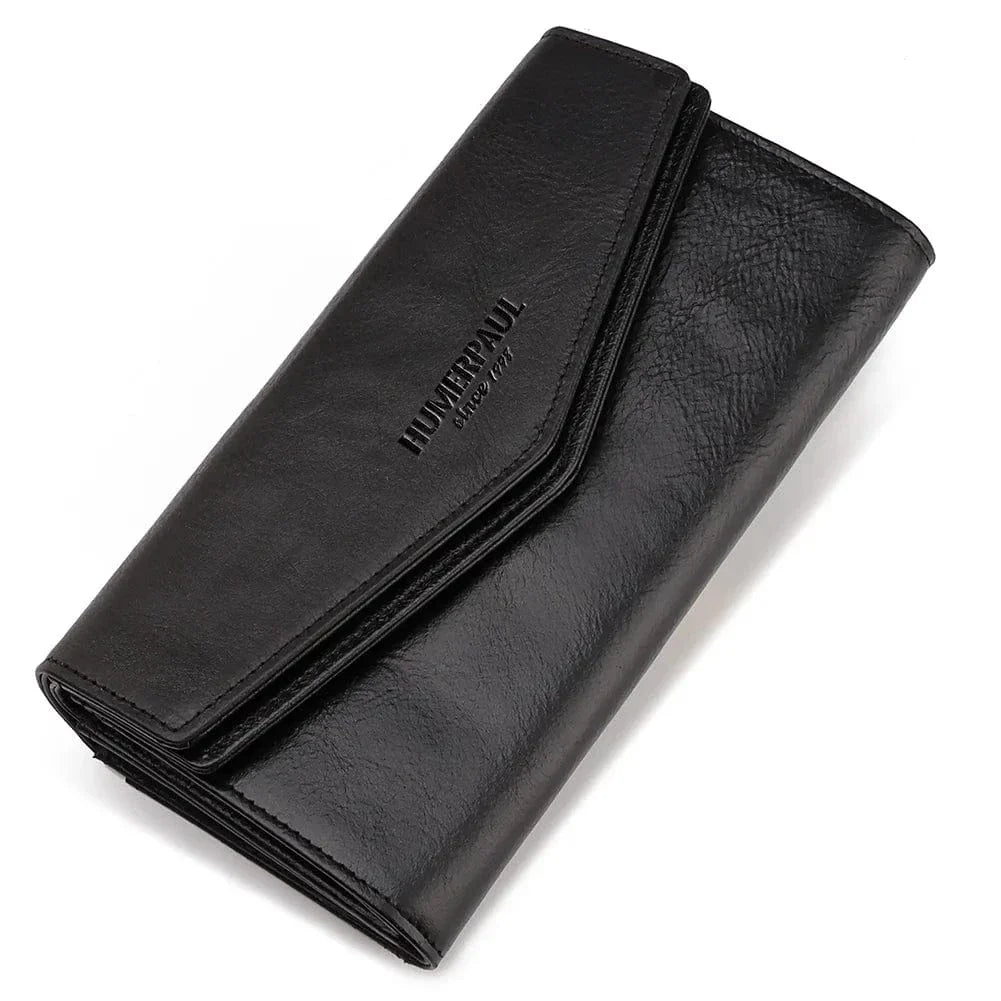 Portefeuille Femme Rouge｜La Casa Du Cuir Noir / Cuir