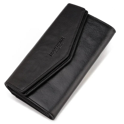 Portefeuille Femme Rouge｜La Casa Du Cuir Noir / Cuir