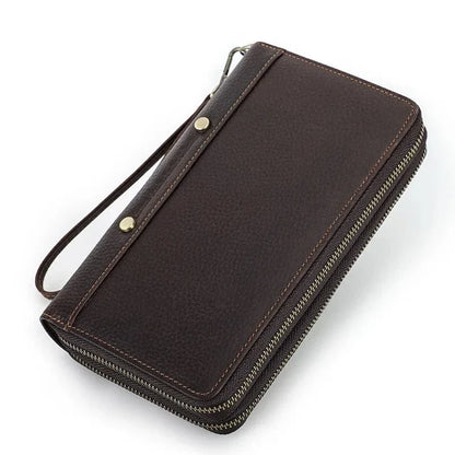 Portefeuille Homme Cuir 3 Volets｜La Casa Du Cuir Café / Cuir