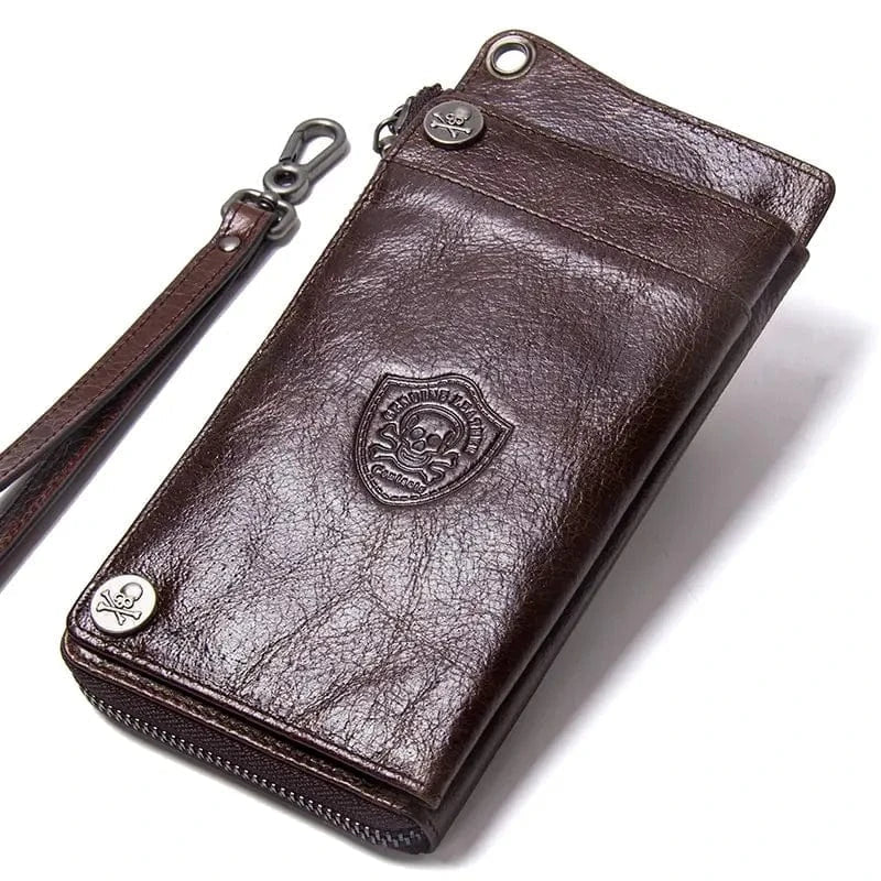 Portefeuille Homme Cuir Véritable｜La Casa Du Cuir Café / Cuir