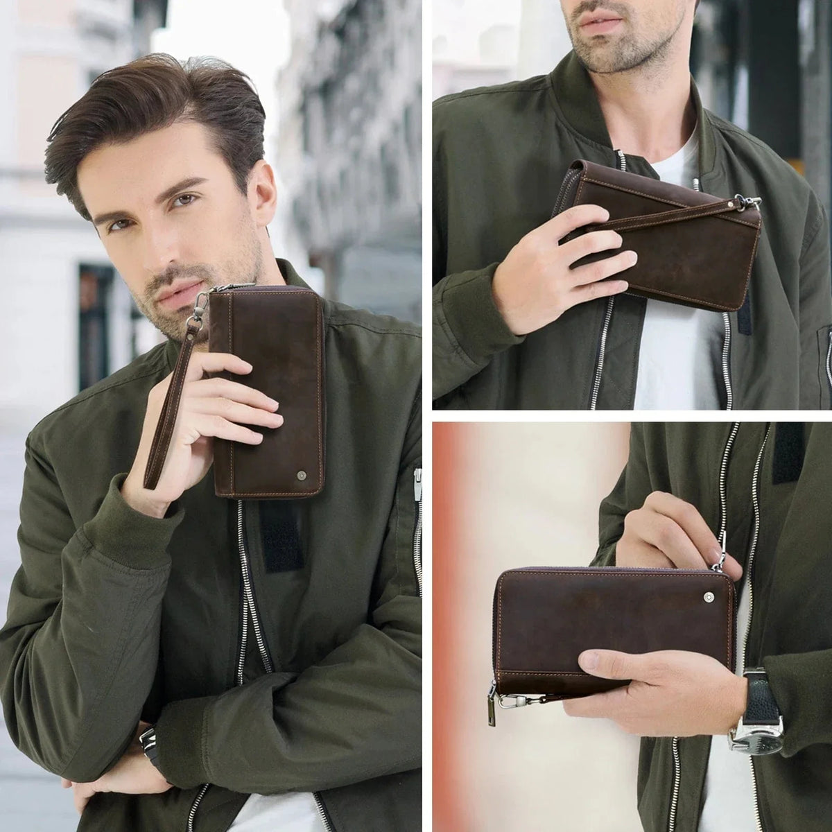 Portefeuille Homme Grand Format｜La Casa Du Cuir