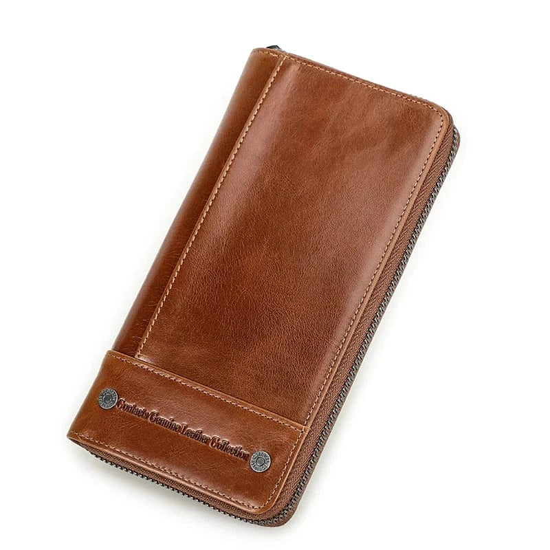 Portefeuille Homme Luxe｜La Casa Du Cuir Marron / Cuir